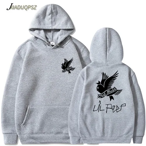 Lil Открытый толстовки Love lil. Peep мужские толстовки пуловер с капюшоном свитшоты мужские/женские sudaderas cry baby уличная Толстовка для мужчин - Цвет: WM34-36-Gray