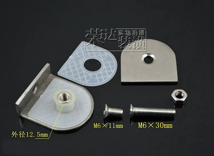 Стеклянные стены/занавески/перегородки Висячие папки из нержавеющей стали со