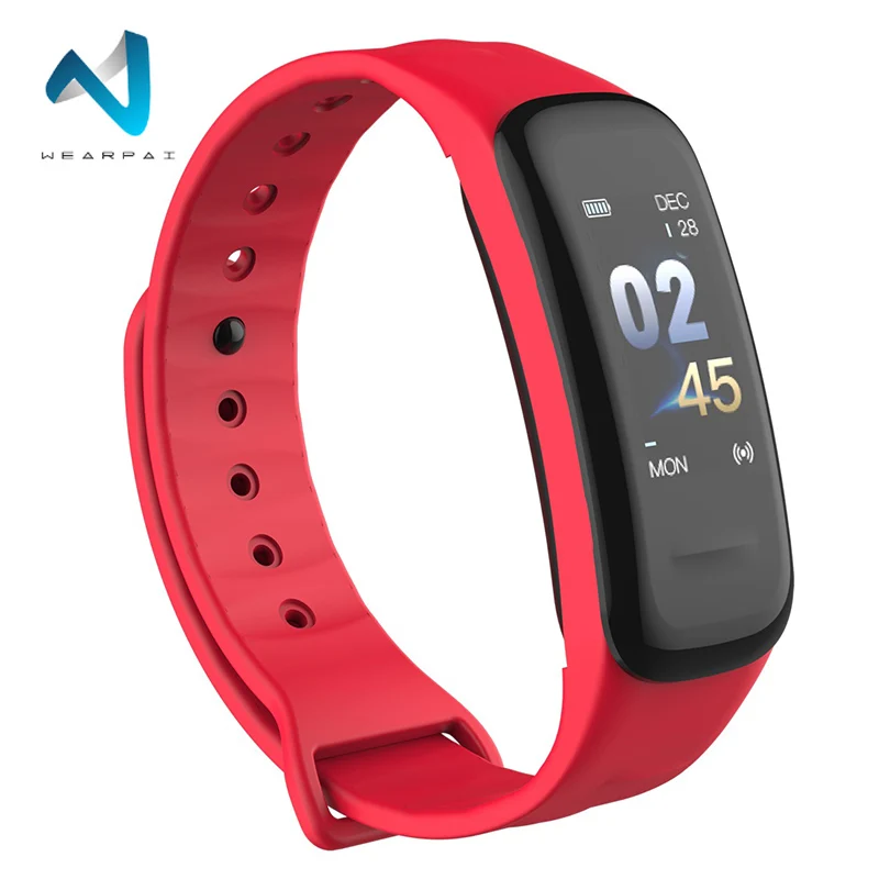 Wearpai C1Plus умный Браслет Для мужчин сердечного ритма крови Давление монитор сна