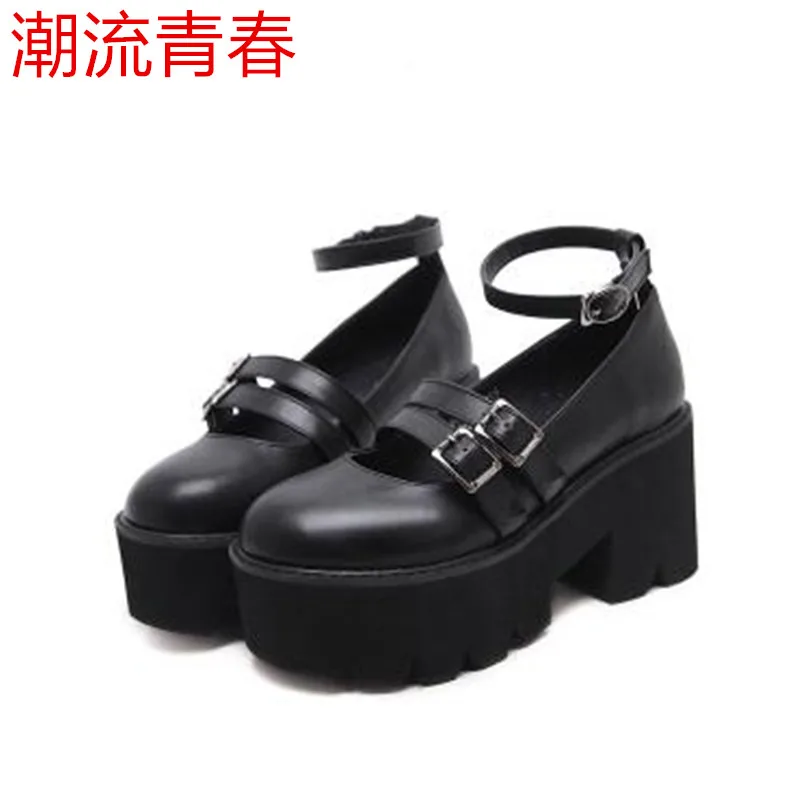 Женская повседневная обувь на высоком каблуке новинка весны 2019 модные женские