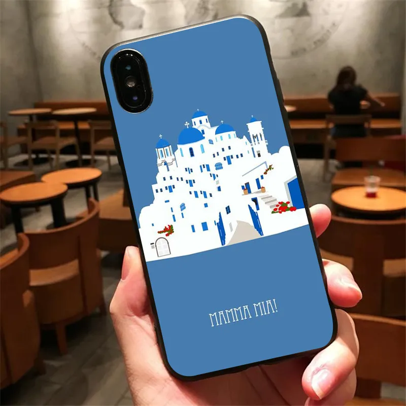 Мама Мия! Здесь мы снова отправляем Мягкий силиконовый чехол из ТПУ для iphone 6 7 8 plus