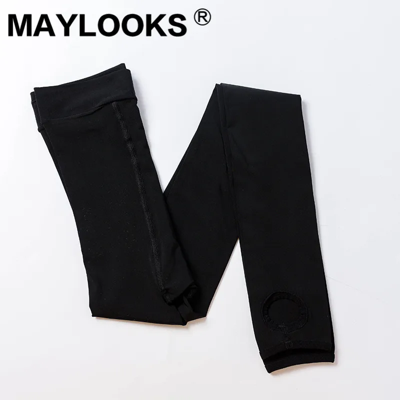 Maylooks/весенне-осенние новые шелковые носки с крючком из нейлоновой проволоки