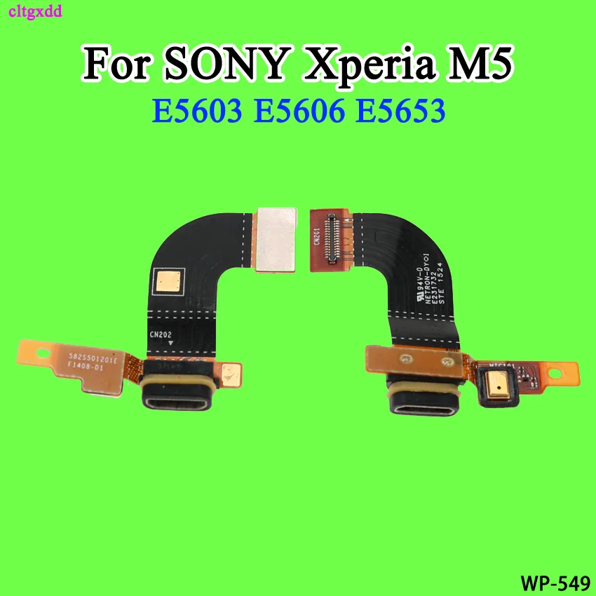 Cltgxdd USB зарядный порт гибкий кабель с микрофоном для Sony Xperia M4 M5 Z5 Z5P Z5mini X XZ S XA1 |