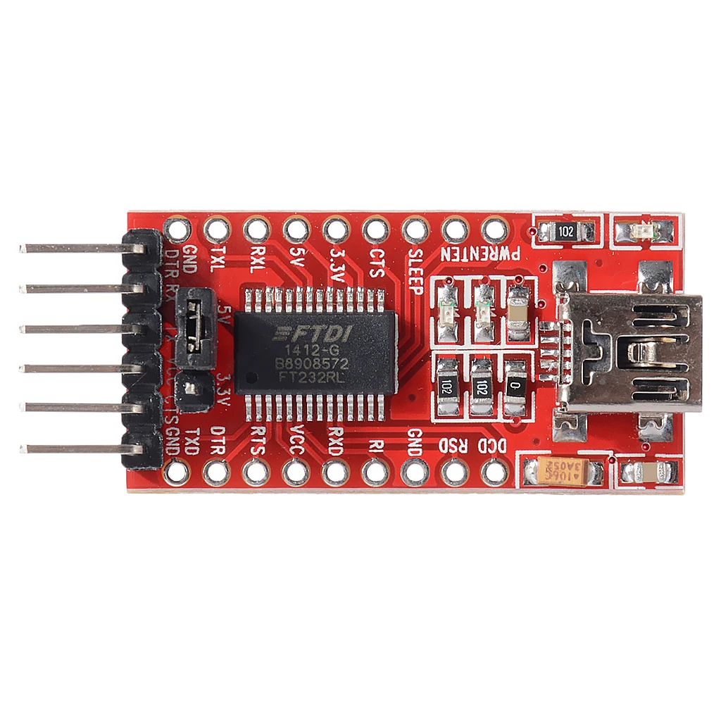 USB к TTL FT232RL FTDI Серийный адаптер конвертер Модуль для 3 В/5 В | Электроника