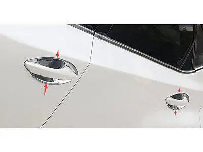 8 шт. хромированные блестящие накладки на дверные ручки для LEXUS NX200T NX300H 2015|bowl cover|bowl