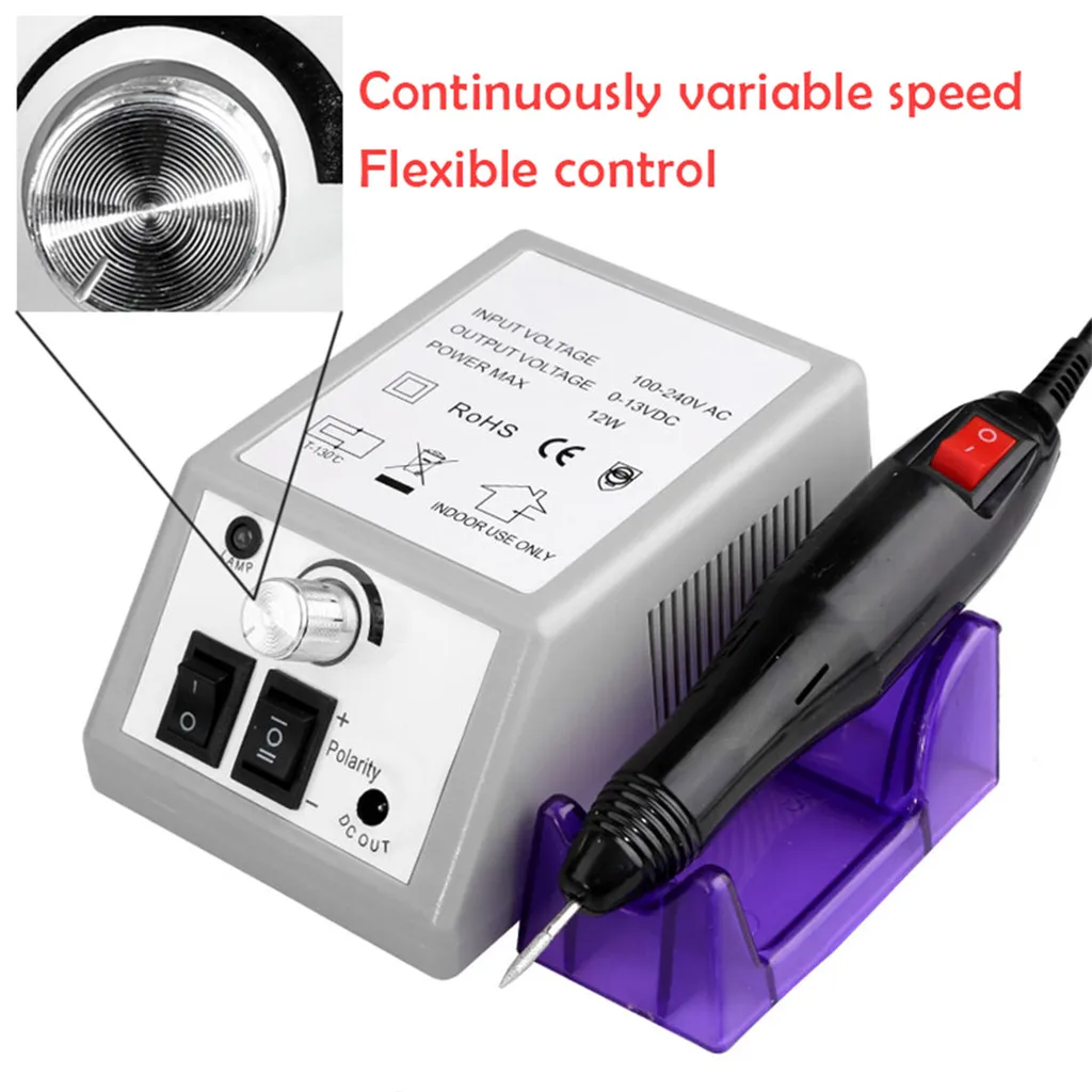 1 Set Electric nail drill machine 20000RPM manicure Portable Nail Machine Kit polishing tool 2U81207 | Красота и здоровье