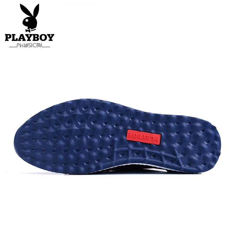PLAYBOY/новинка года; модная мужская обувь из натуральной кожи; мужская повседневная обувь; Роскошная брендовая кожаная обувь для мужчин