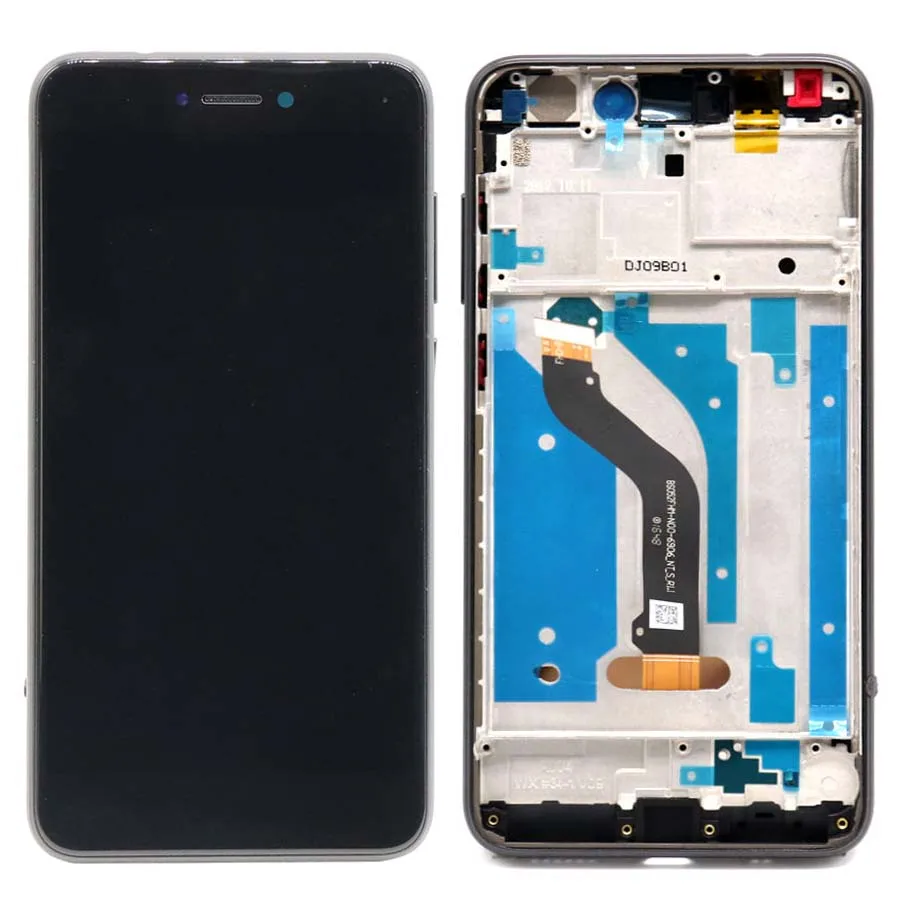 Дисплей для huawei P9 Lite ЖК-дисплей сенсорный экран дигитайзер с рамкой для huawei P8 Lite ЖК-экран PRA-LA1 LX1