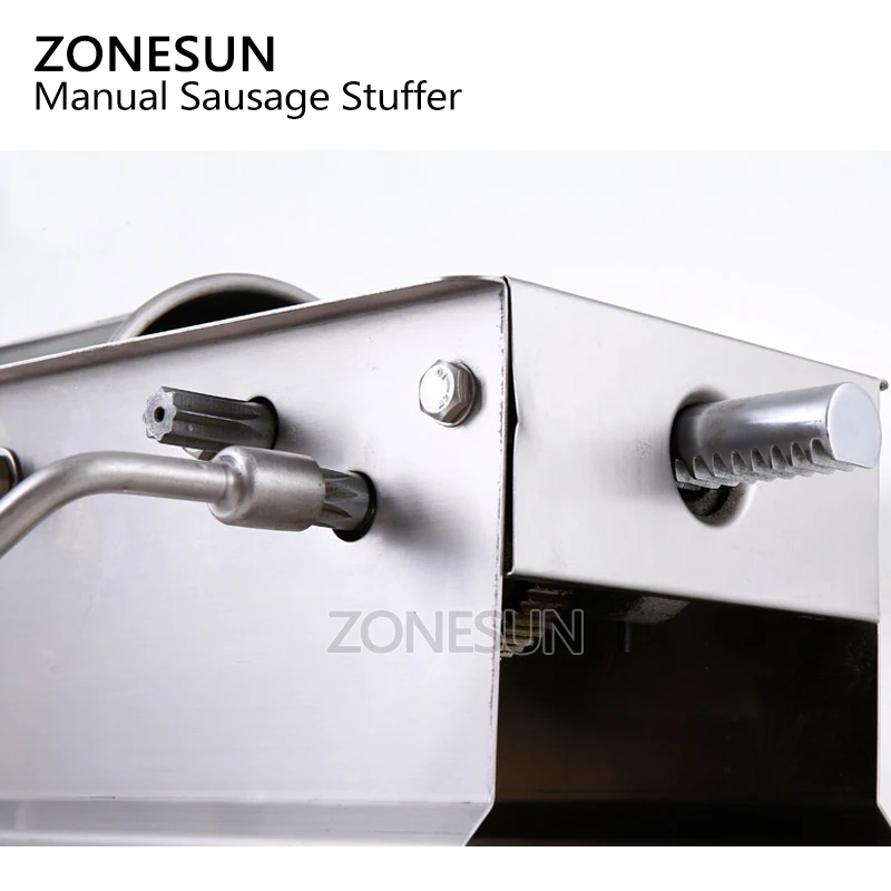 Ручной колбасный шприц горизонтального типа из нержавеющей стали|sausage filler|sausage