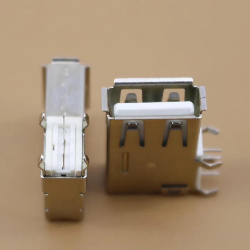 YuXi 1 шт./лот USB 2 0 разъем Женский 4P сторона DIP длинный корпус | Компьютеры и офис