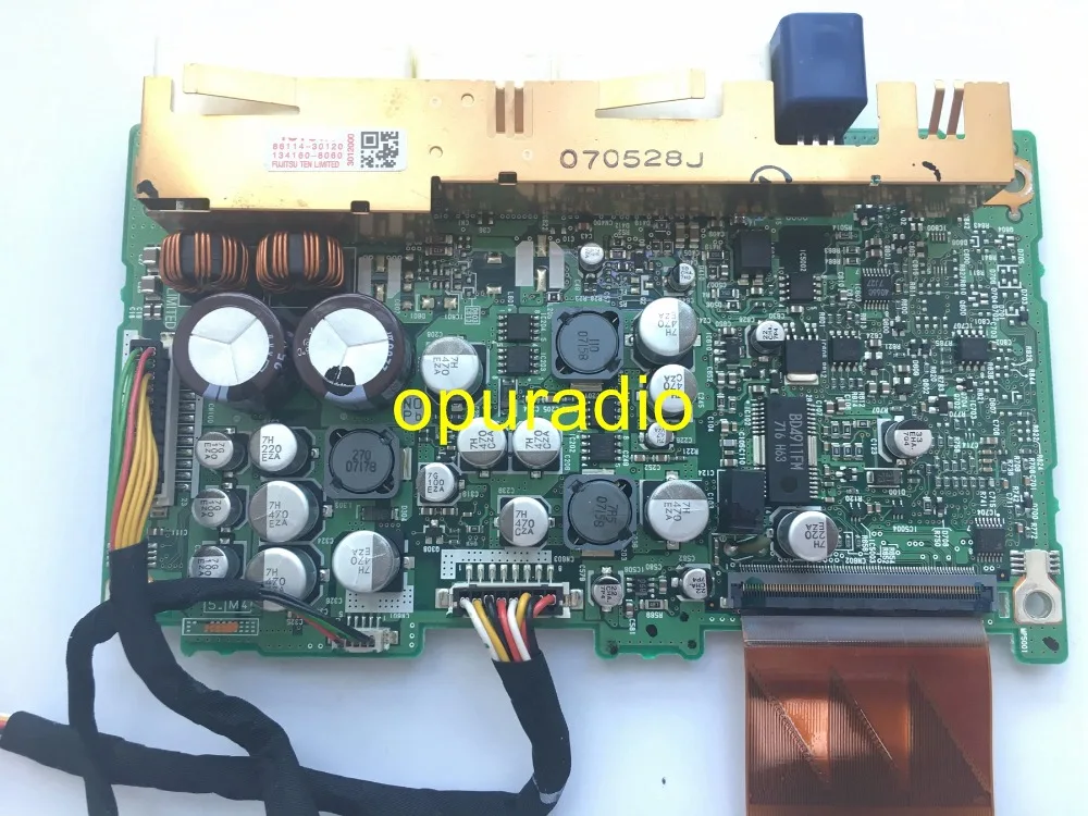 Оригинал для YO TA 86111 53040 дисплей 12V DEN SO LEXUS CAR NAVIGATION FUJITSU TEN 86114 53010 PCB|fujitsu ten|yoyo yo |