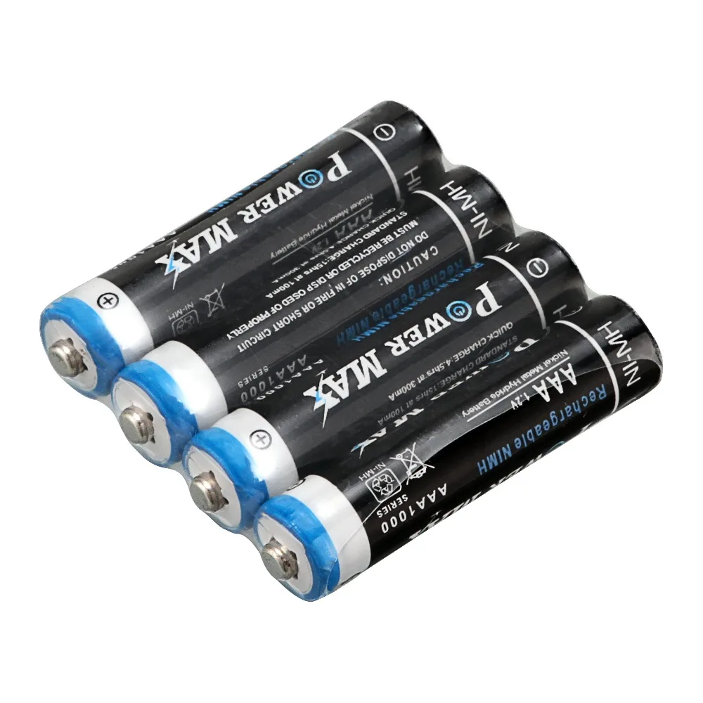 Anmas Power 8 шт. AA и AAA NiMH аккумуляторные батареи с зарядным устройством USB доставка из