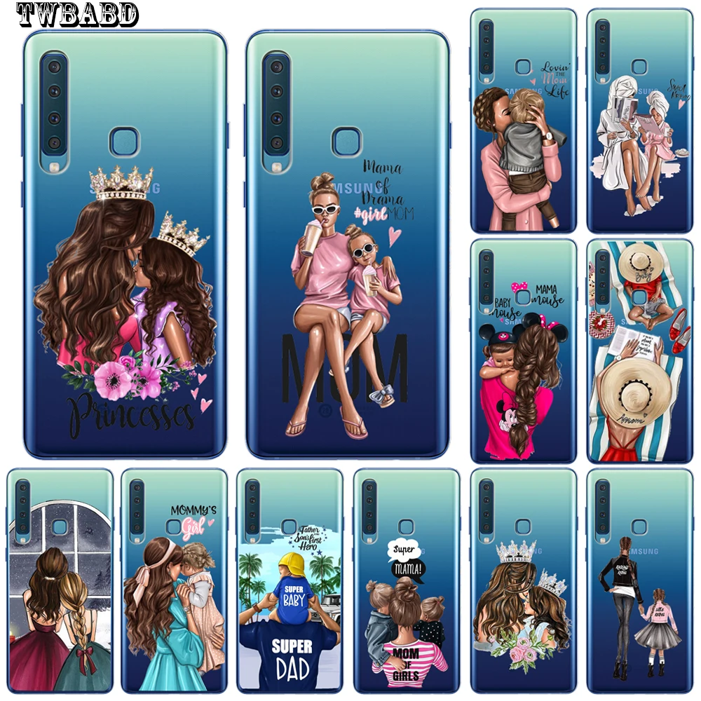 Модный чехол Super Mama Sxey Mom Girl Baby Mouse для Samsung A10 A20 A30 A40 A50 A70 M10 M20 Etui|Бамперы| |