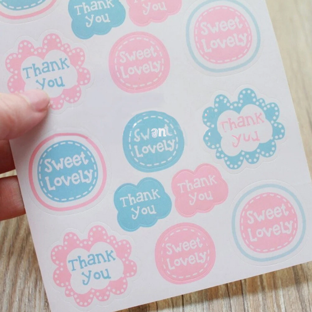 Декоративные бумажные наклейки 16 шт наклейки/лист цветочные круглые стикеры