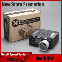 x3200 airsoft bb bullet speed tester shooting chronograph for hunting shooting tester