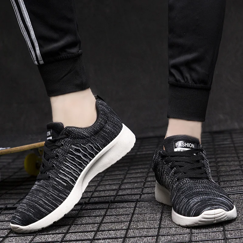 Male Shoe Platform Shoes Men Sneakers Man Leisure Time Run Skate Student Zapatos De Hombre Loafers Mens Trainers | Обувь