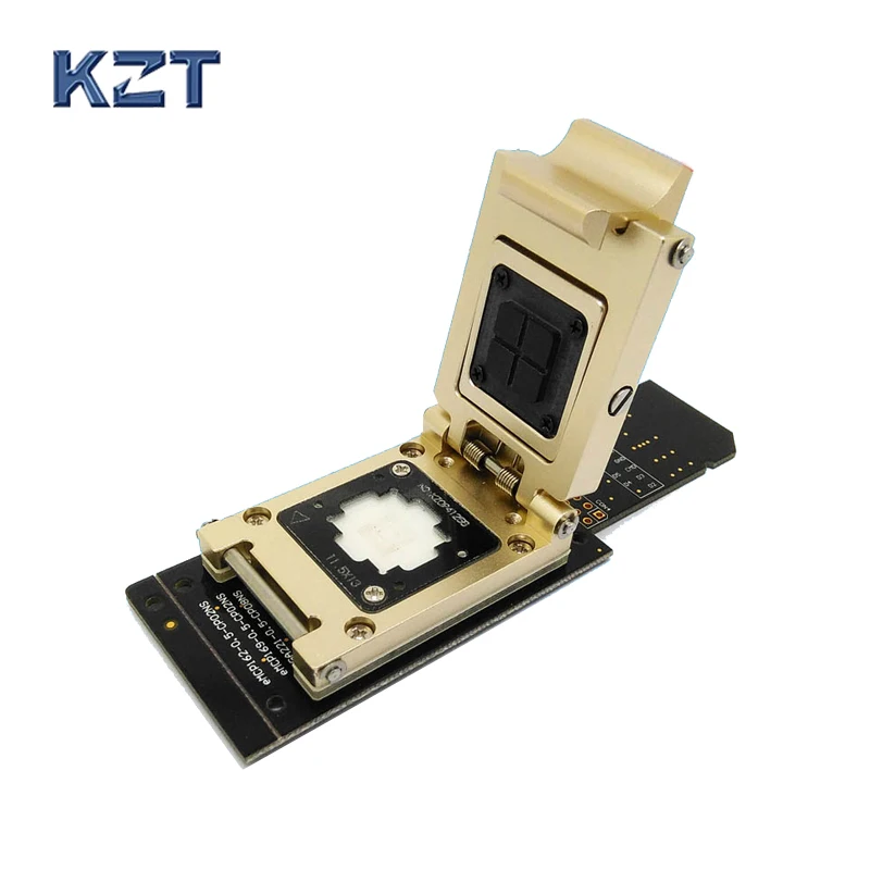 EMMC тестовый разъем для SD интерфейса Nand flash pogo pin BGA153/169 ридер размер 11 5x13 мм Шаг 0 5
