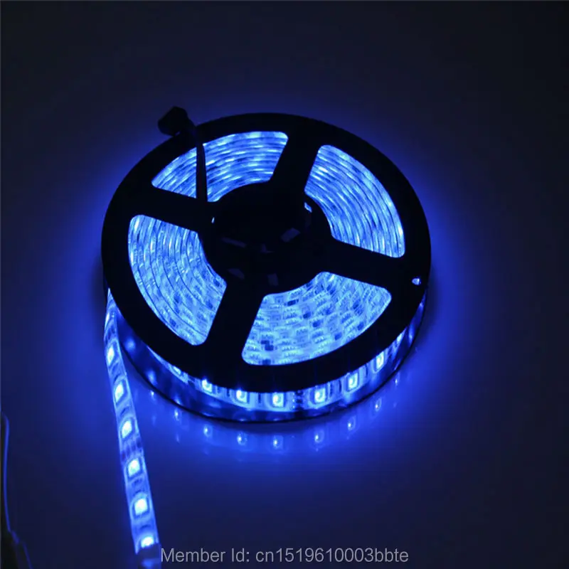 12 Рулонов Гибкой RGB LED-ленты 5630 5050 2835 5730 3528 с чипами Epistar, 2-летняя гарантия, 5М, 12В, водонепроницаемость IP65.