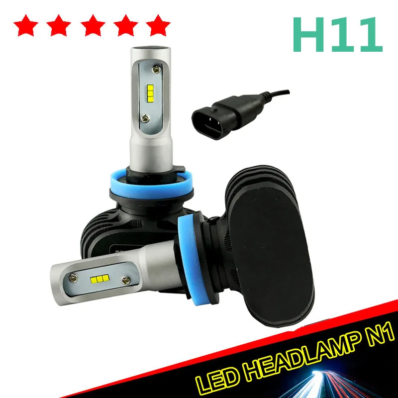 Автомобильный Стайлинг H4 светодиодный комплект автомобильных головных фонарей
