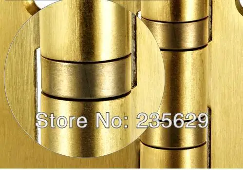 Бесплатная доставка 6 шт. высококачественные латунные шарниры с