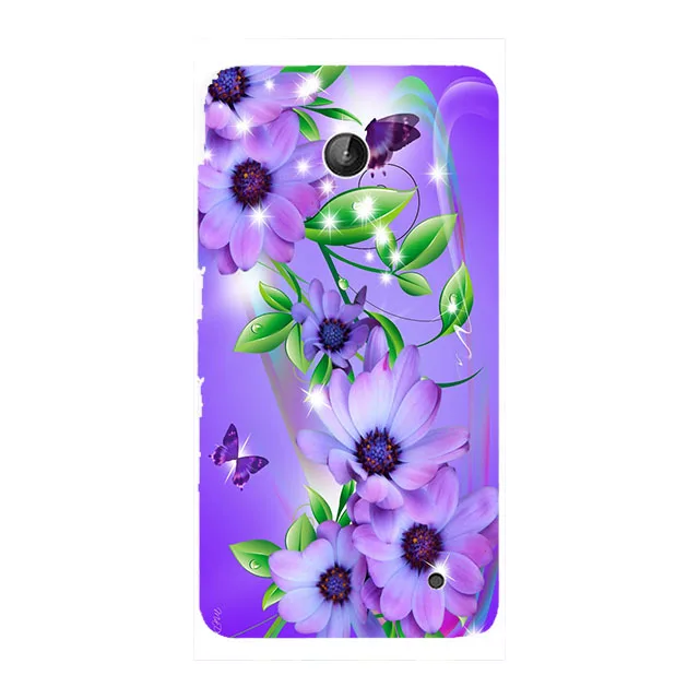 Мягкий силиконовый чехол для Nokia Lumia 630 чехол Coque чехол с подставкой и отделениями для карт для Nokia Lumia 630 DS N630 3g RM-976 RM-977 638 636 635 чехол роспись сумка Fundas - Цвет: L167