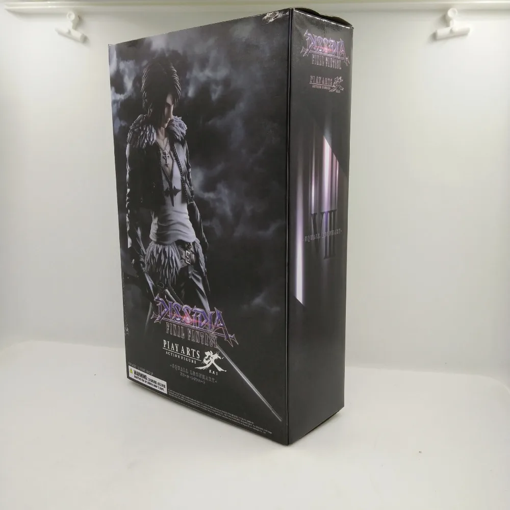 Аниме Фигурка 25 см FINAL FANTASY disssidia Squall Leonhart ПВХ фигурка Коллекционная модель