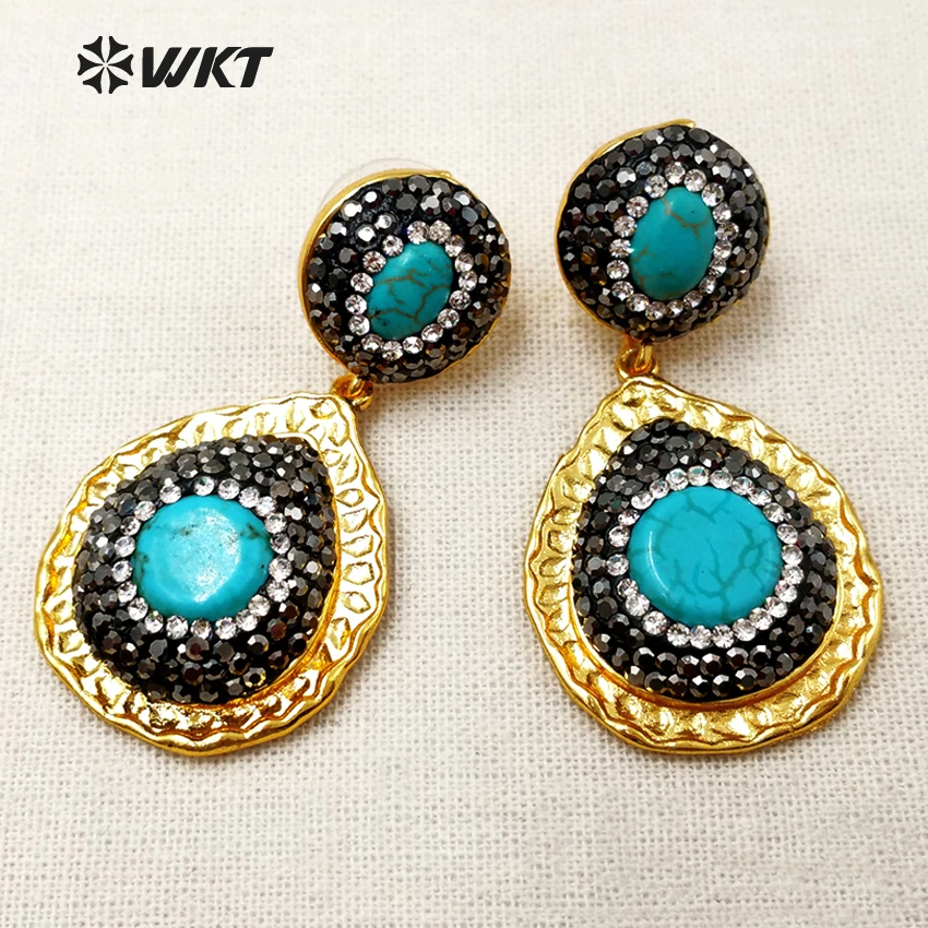 Серьги-подвески RE067 WKT с натуральным зеленым камнем, в форме капли воды
Серьги-подвески RE067 WKT с натуральным зеленым камнем, в форме капли воды