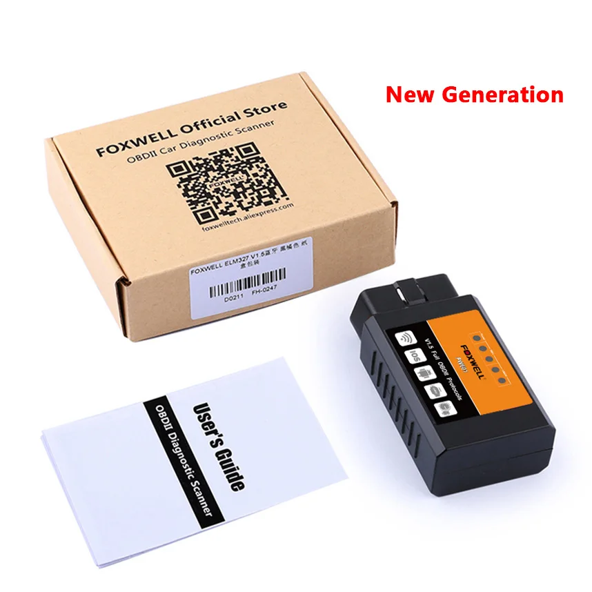 FOXWELL FW601 универсальный OBD2 wifi ELM327 V 1 5 сканер для iPhone IOS автоматический OBDII