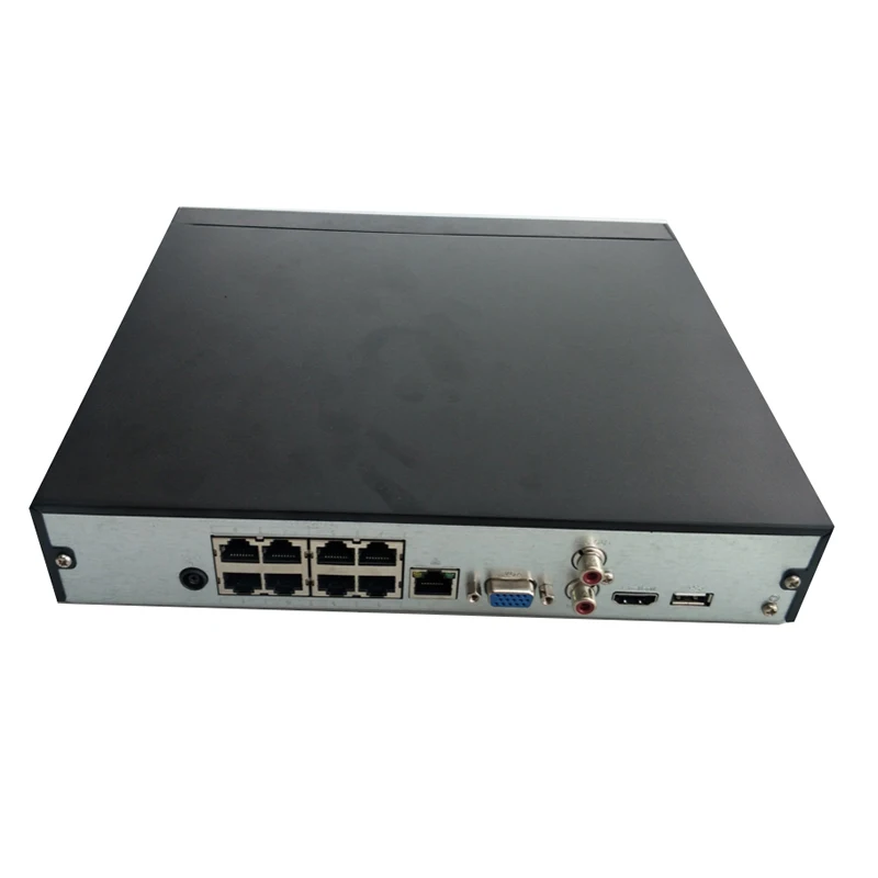 Bestellen Dahua 8POE 2PCS 4k NVR Recorder NVR4108HS-8P-4KS2 H.265 Bis Zu 8MP Auflösung Und 1 SATA III Port, Bis Zu 6 TB Kapazität Jeder HDD
