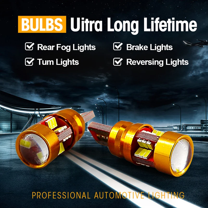 Hlxg 2 шт. автомобильный T10 LED W5W 194 Break Lights DC12V указатель поворота для чтения дверей