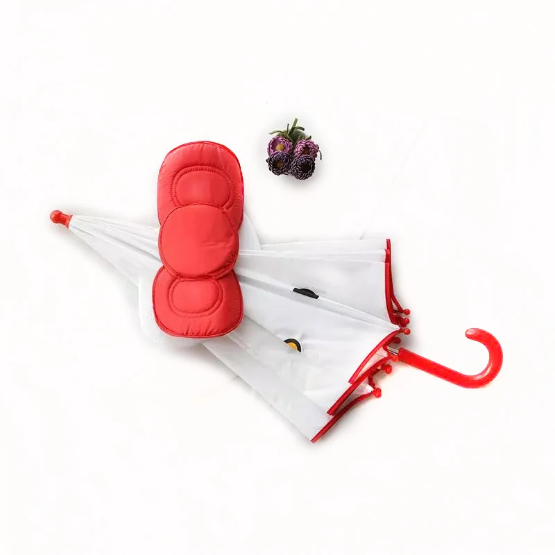 Hot Lovely Cartoon Hello Kitty Children Anime Umbrella for Kids Girl Cute Baby Student White Free Shipping | Дом и сад