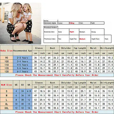 Комплект с юбкой для мамы и дочки летний топ короткими рукавами белая футболка +