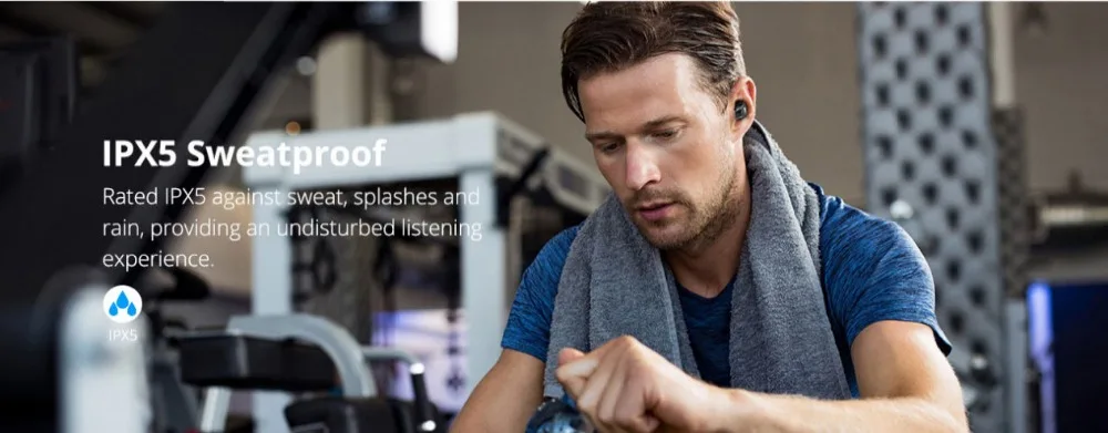 Оригинальные Tronsmart Spunky Pro TWS, беспроводные Bluetooth наушники, водонепроницаемые наушники с глубоким басом, наушники с голосовым ассистентом