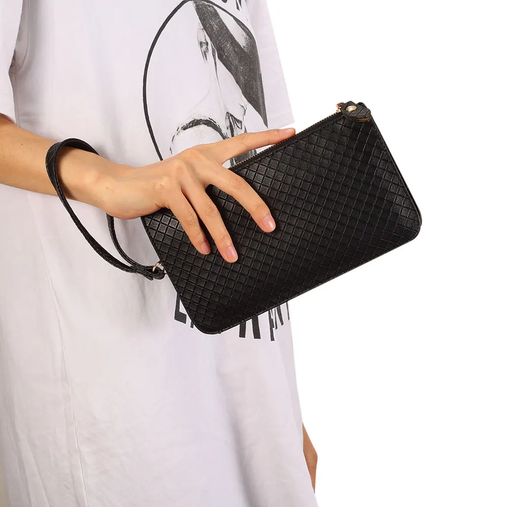 Модный портативный диагональный клетчатый мобильный телефон чехол кобура