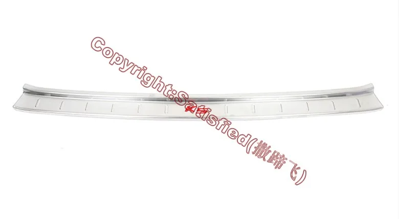 Нержавеющая сталь внутри и снаружи заднего бампера порога протектор Накладка