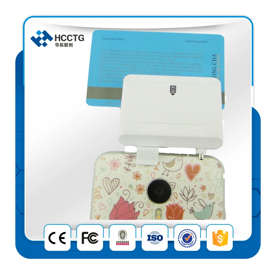 

2016 High Quality android magnetic card reader magnetic head,iso 7816 smart card reader sam slot ACR32
