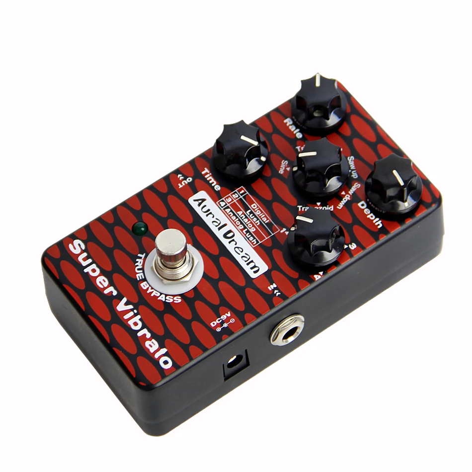 NEW Effect Pedal Aural dream Super Vibrato Digital DIGITAL LUSH ANALOG | Спорт и развлечения