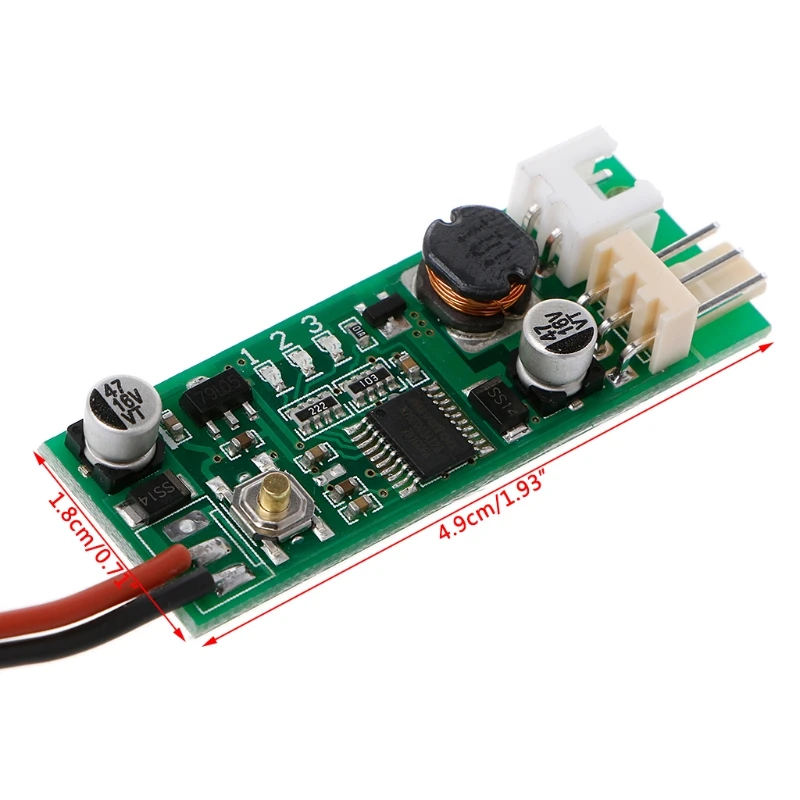 DC 12V регулятор скорости температуры Denoised для PC вентилятора/сигнализации|Детали