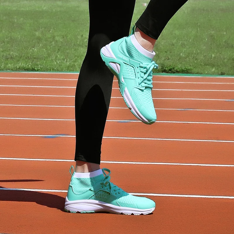 Уличные женские легкие походные туфли Xiang Guan дышащие Нескользящие