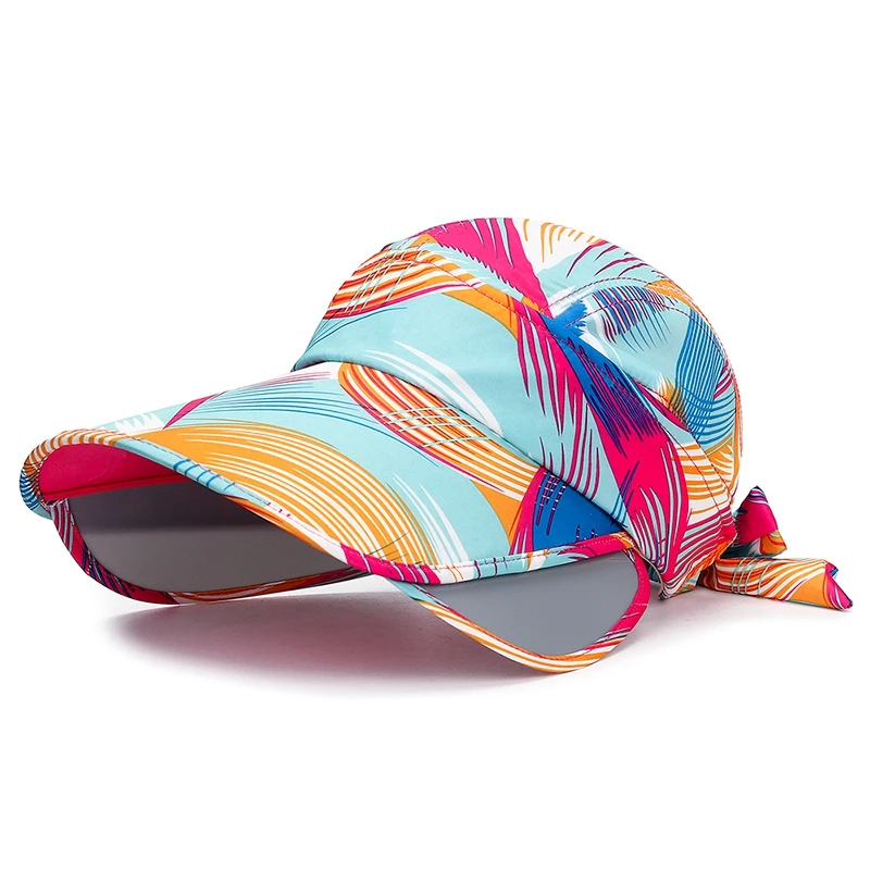 2019 летняя большая скоростная сухая Солнцезащитная шляпа для путешествий
