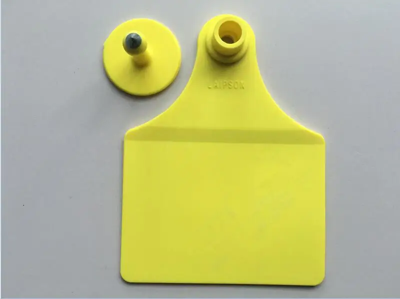 Бесплатная доставка 5 шт. Ушные бирки для крупного рогатого скота УВЧ