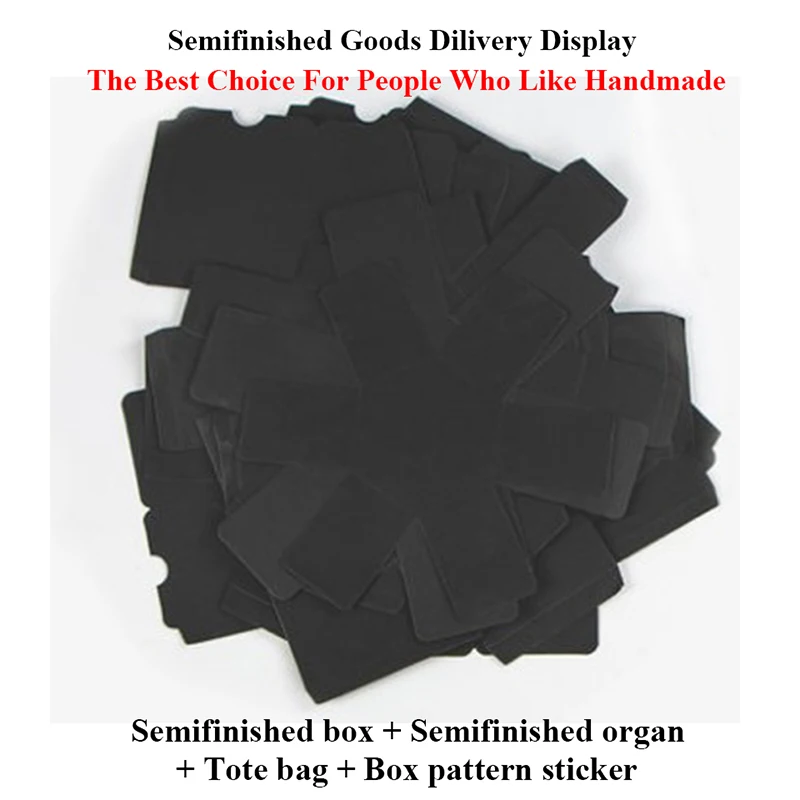 Взрывная картонная подарочная коробка упаковка DIY фотоальбом альбом для