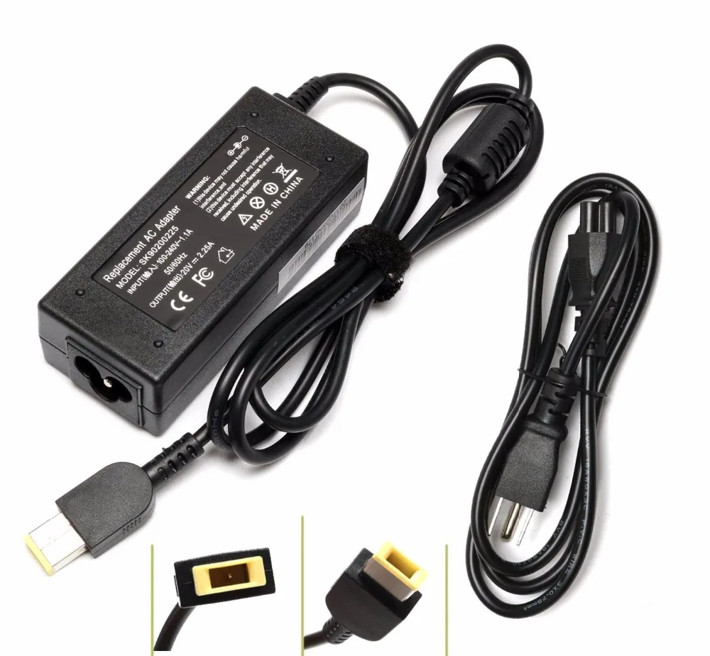 Зарядное устройство для ноутбука Lenovo ADLX45NLC3A ADLX45NCC3A ADLX45NDC3A ADLX45NCC2A ADLX45NLC2A 0B47030 0C19880 20