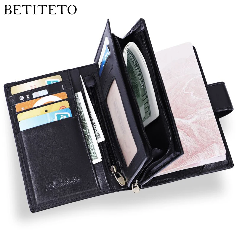

Кошелек Betiteto мужской, из натуральной бычьей кожи