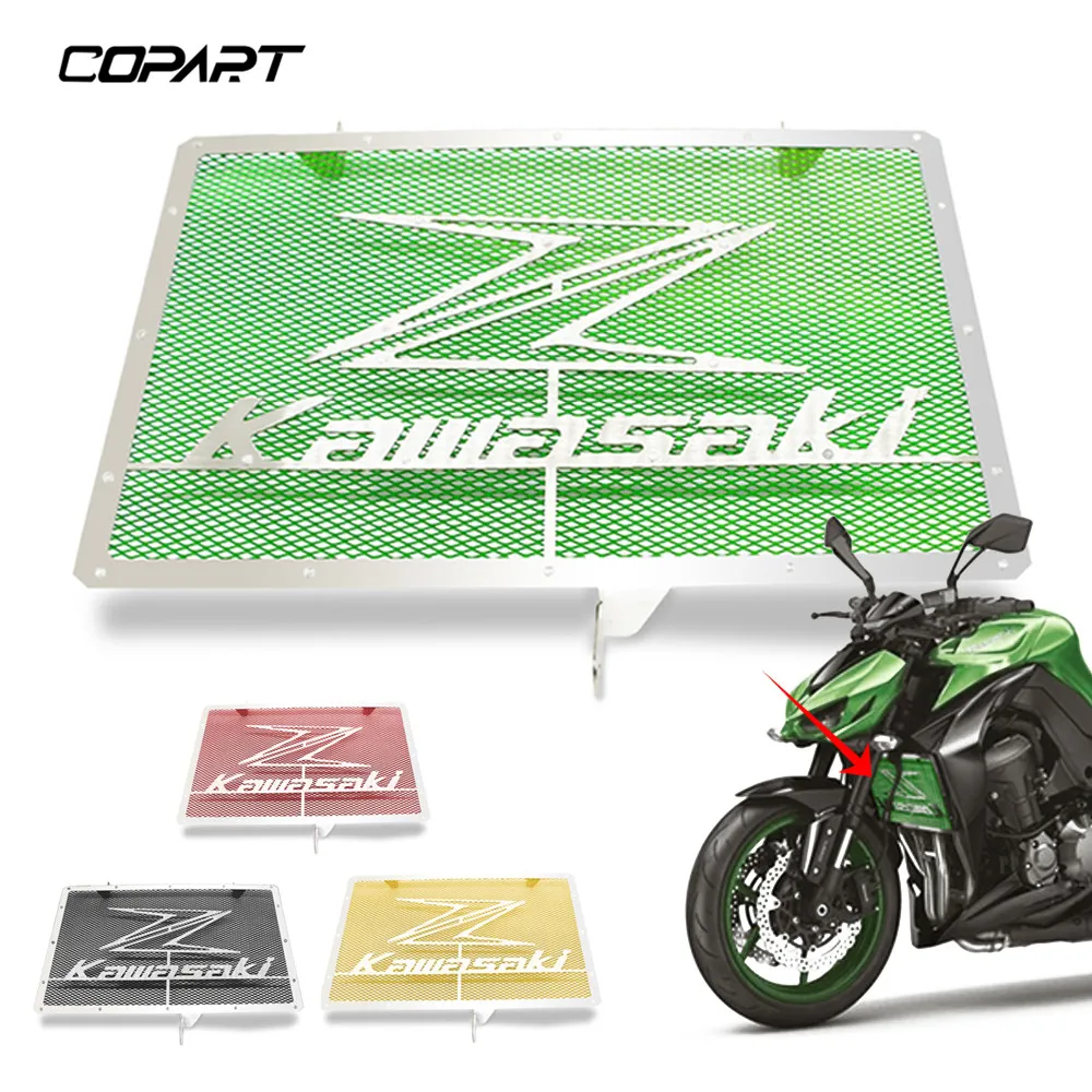 Для Кавасаки Z1000 Z750 Ninja1000 Z1000SX Z 750 Z800 ZR800 2013- мотоциклетная решетка радиатора Защитная мото Защитная крышка