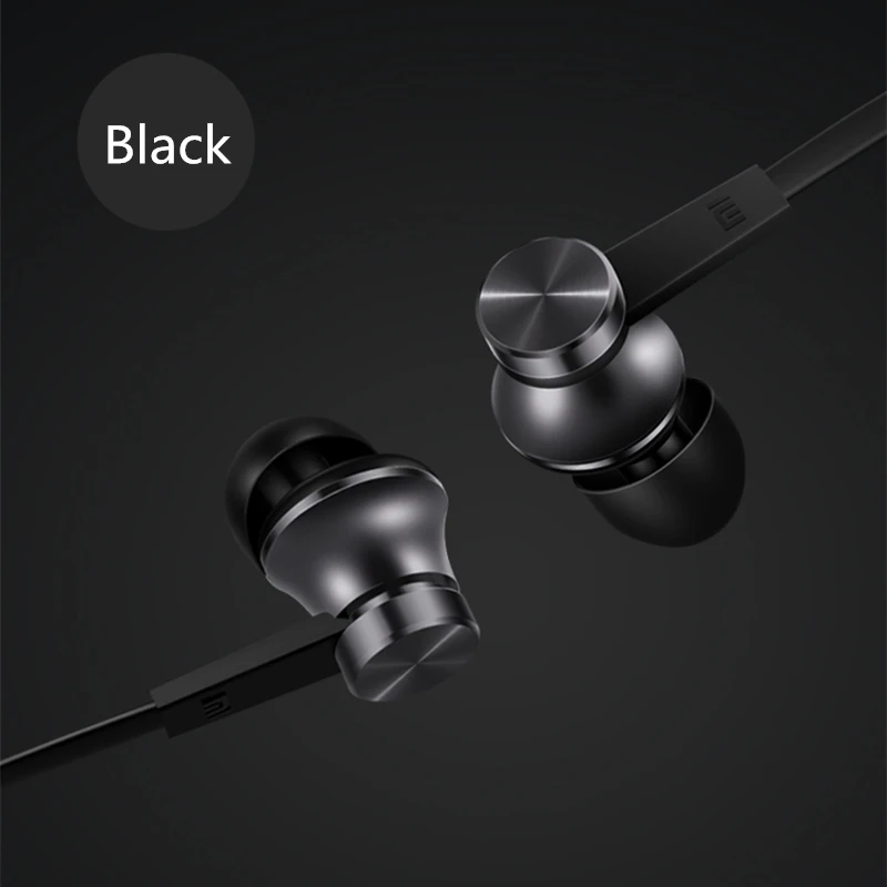 100% оригинальные Xiaomi Mi Piston наушники базовое издание стерео микрофон провод