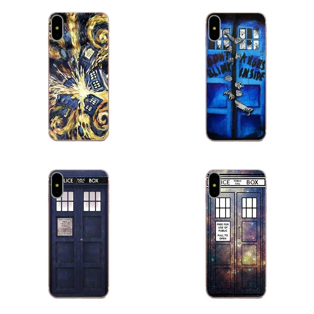 Мягкий чехол для телефона из ТПУ с цветочным рисунком Tardis Doctor Who Xiaomi Mi3 Mi4 Mi4C Mi4i Mi5 Mi