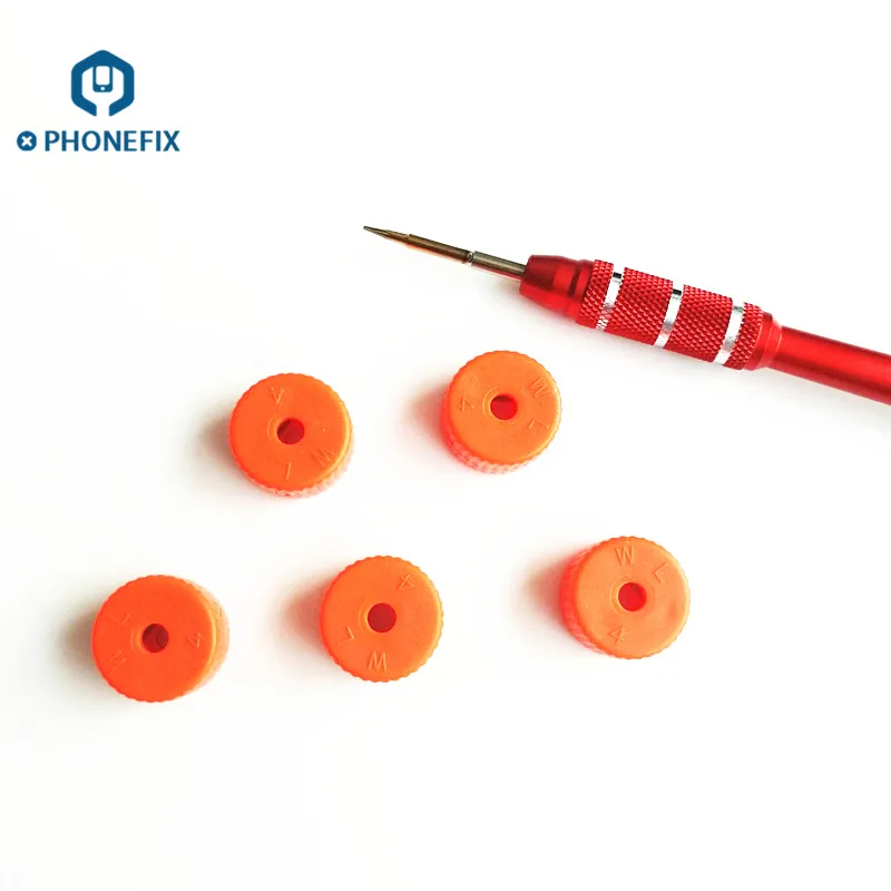 

5 шт./лот PHONEFIX миниатюрные оранжевые отвертки, намагниченные насадки, винтовые биты, магнитный инструмент для захвата
