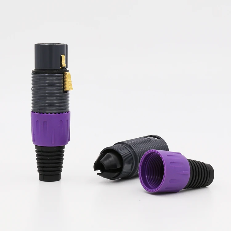 4 шт. разъём для аудиокабеля Hifi VX002G|xlr audio|connectors for cablesconnectors xlr |
