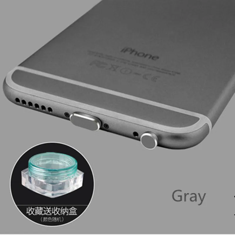 Один комплект серьги и кулон &quotпылезащитные заглушки для iPhone 8 зарядки